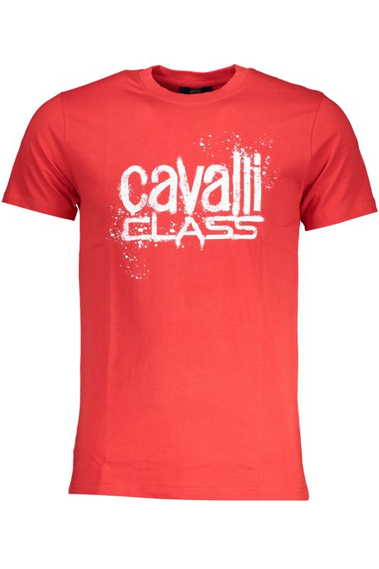 CAVALLI CLASS T-SHIRT MANICHE CORTE UOMO ROSSO CAVALLI CLASS T-SHIRT MANICHE CORTE UOMO ROSSO