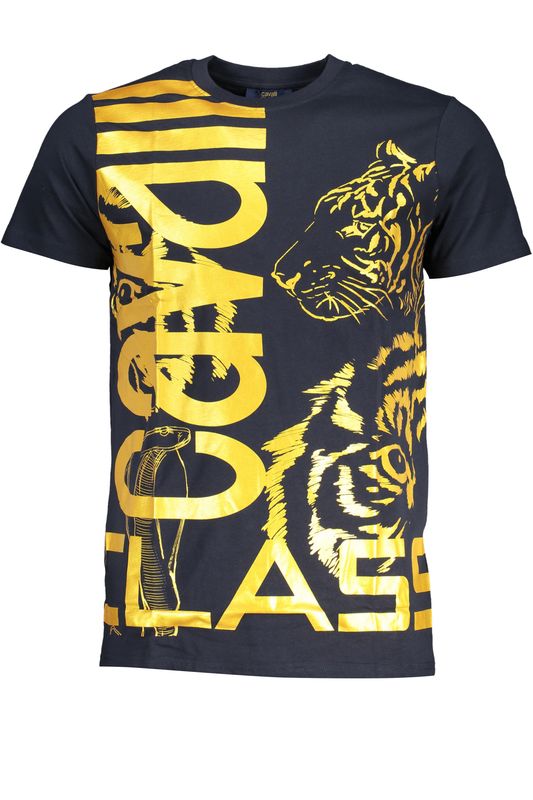 CAVALLI CLASS T-SHIRT MANICHE CORTE UOMO BLU CAVALLI CLASS T-SHIRT MANICHE CORTE UOMO BLU