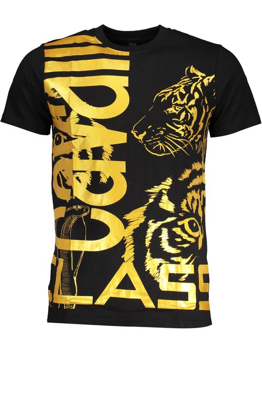 CAVALLI CLASS T-SHIRT MANICHE CORTE UOMO NERO CAVALLI CLASS T-SHIRT MANICHE CORTE UOMO NERO