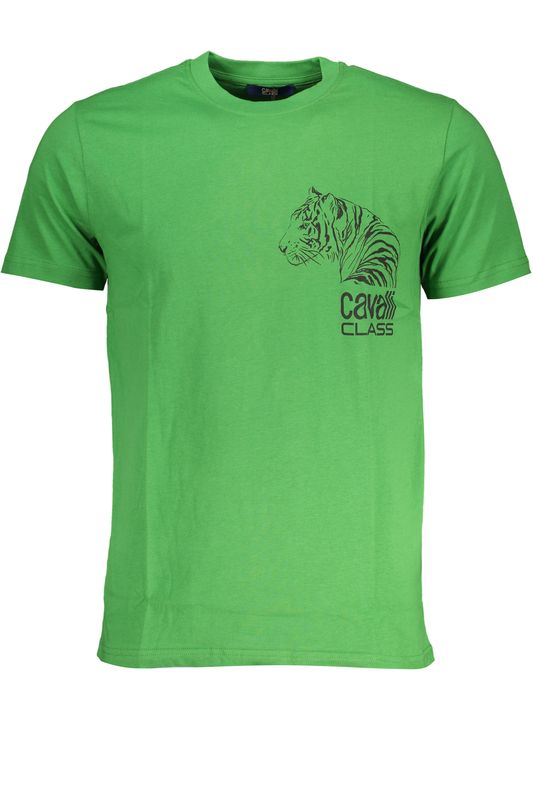 CAVALLI CLASS T-SHIRT MANICHE CORTE UOMO VERDE CAVALLI CLASS T-SHIRT MANICHE CORTE UOMO VERDE