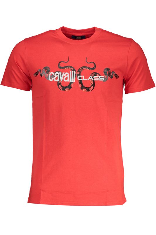 CAVALLI CLASS T-SHIRT MANICHE CORTE UOMO ROSSO CAVALLI CLASS T-SHIRT MANICHE CORTE UOMO ROSSO