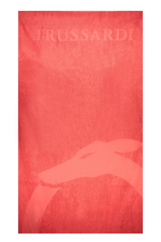 TRUSSARDI JEANS TELO MARE DONNA ROSSO TRUSSARDI JEANS TELO MARE DONNA ROSSO