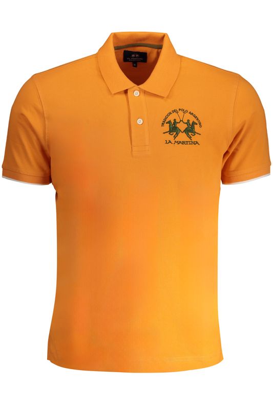 LA MARTINA POLO MANICHE CORTE UOMO ARANCIO LA MARTINA POLO MANICHE CORTE UOMO ARANCIO
