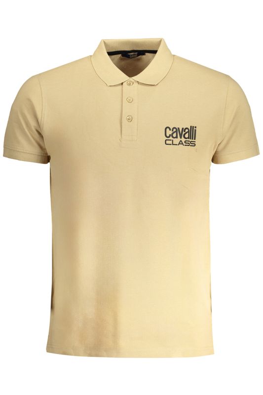 CAVALLI CLASS POLO MANICHE CORTE UOMO BEIGE CAVALLI CLASS POLO MANICHE CORTE UOMO BEIGE