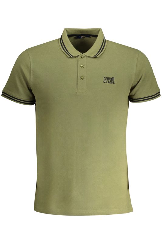 CAVALLI CLASS POLO MANICHE CORTE UOMO VERDE CAVALLI CLASS POLO MANICHE CORTE UOMO VERDE