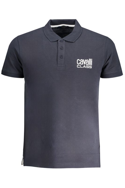 CAVALLI CLASS POLO MANICHE CORTE UOMO BLU CAVALLI CLASS POLO MANICHE CORTE UOMO BLU
