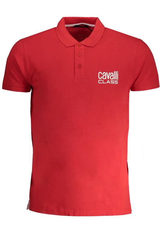 CAVALLI CLASS POLO MANICHE CORTE UOMO ROSSO CAVALLI CLASS POLO MANICHE CORTE UOMO ROSSO