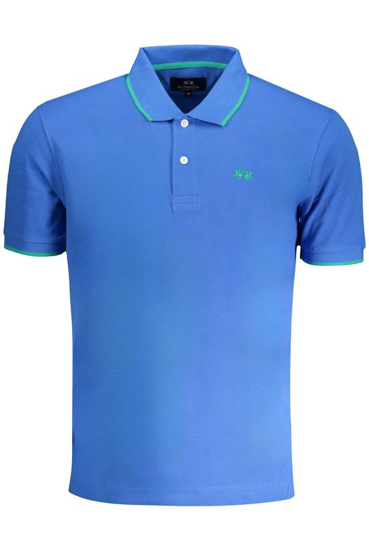 LA MARTINA POLO MANICHE CORTE UOMO BLU LA MARTINA POLO MANICHE CORTE UOMO BLU