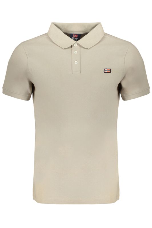NORWAY 1963 POLO MANICHE CORTE UOMO BEIGE NORWAY 1963 POLO MANICHE CORTE UOMO BEIGE
