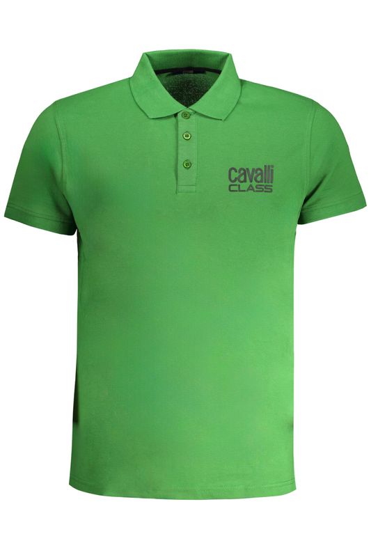 CAVALLI CLASS POLO MANICHE CORTE UOMO VERDE CAVALLI CLASS POLO MANICHE CORTE UOMO VERDE