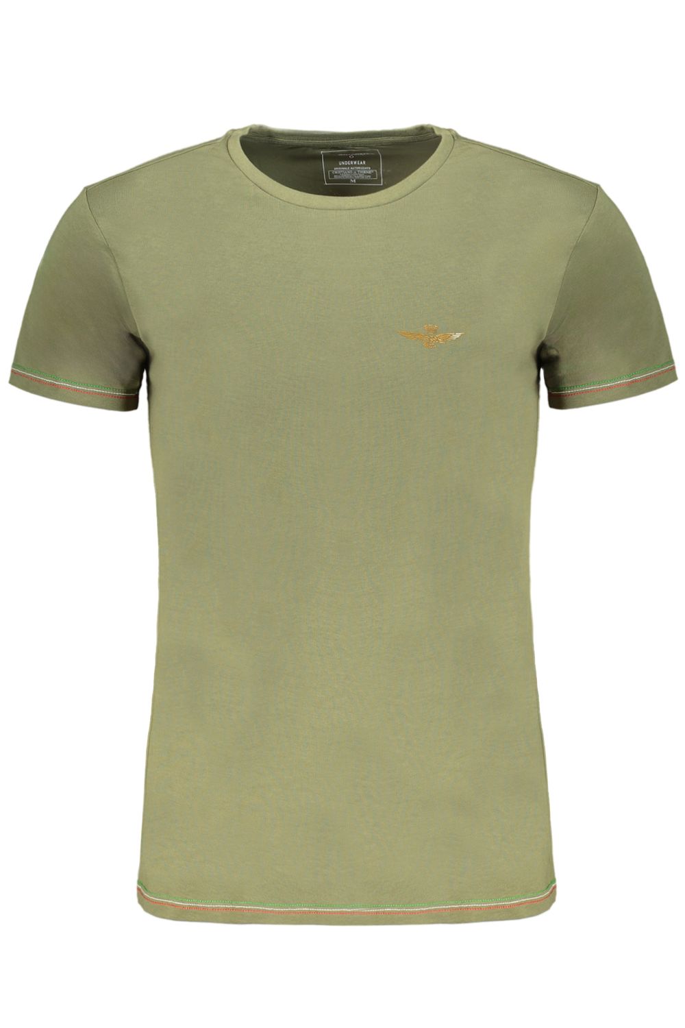 AERONAUTICA MILITARE T-SHIRT MANICHE CORTE UOMO VERDE