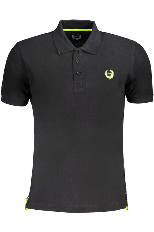 GIAN MARCO VENTURI POLO MANICHE CORTE UOMO NERO GIAN MARCO VENTURI POLO MANICHE CORTE UOMO NERO
