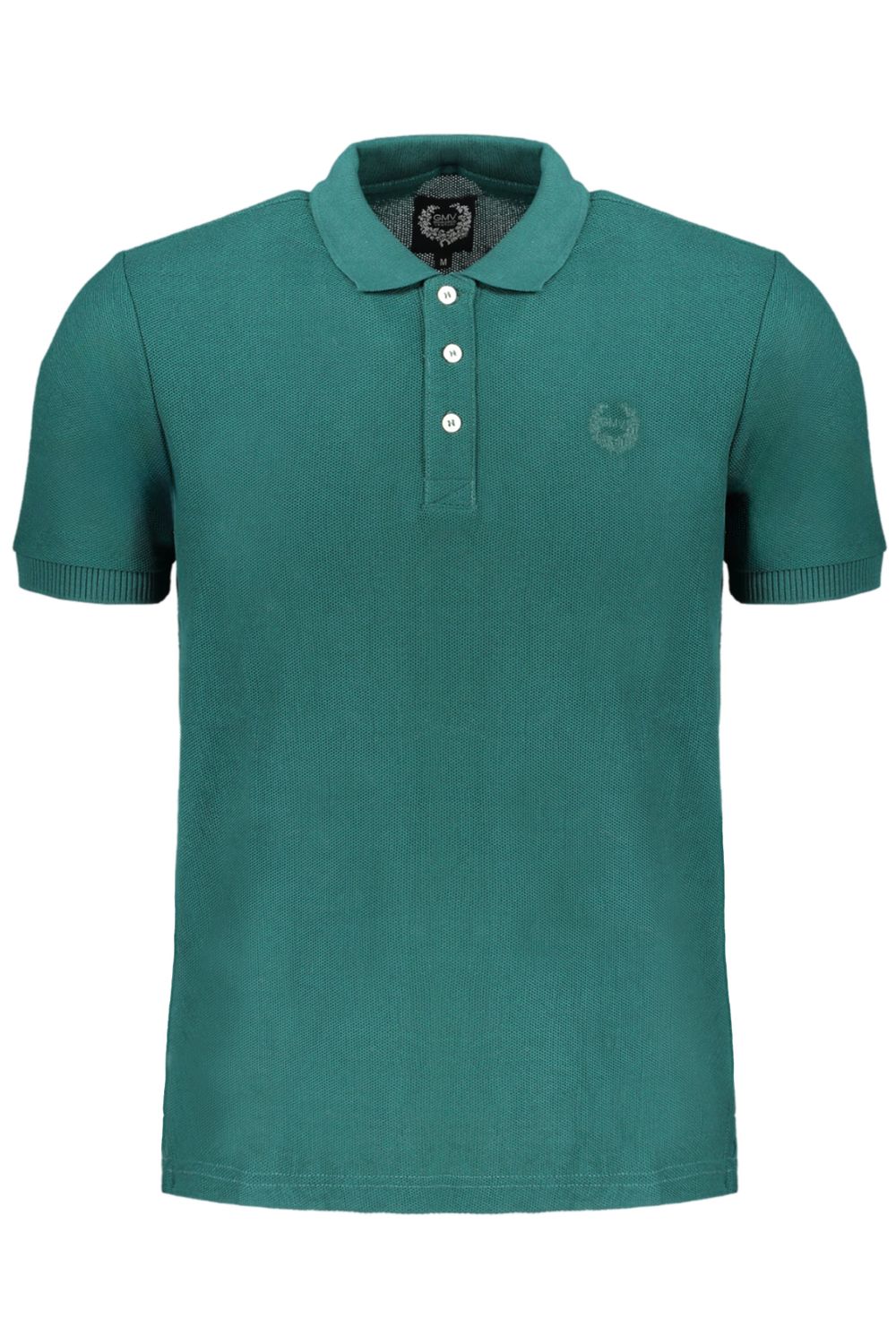 GIAN MARCO VENTURI POLO MANICHE CORTE UOMO VERDE