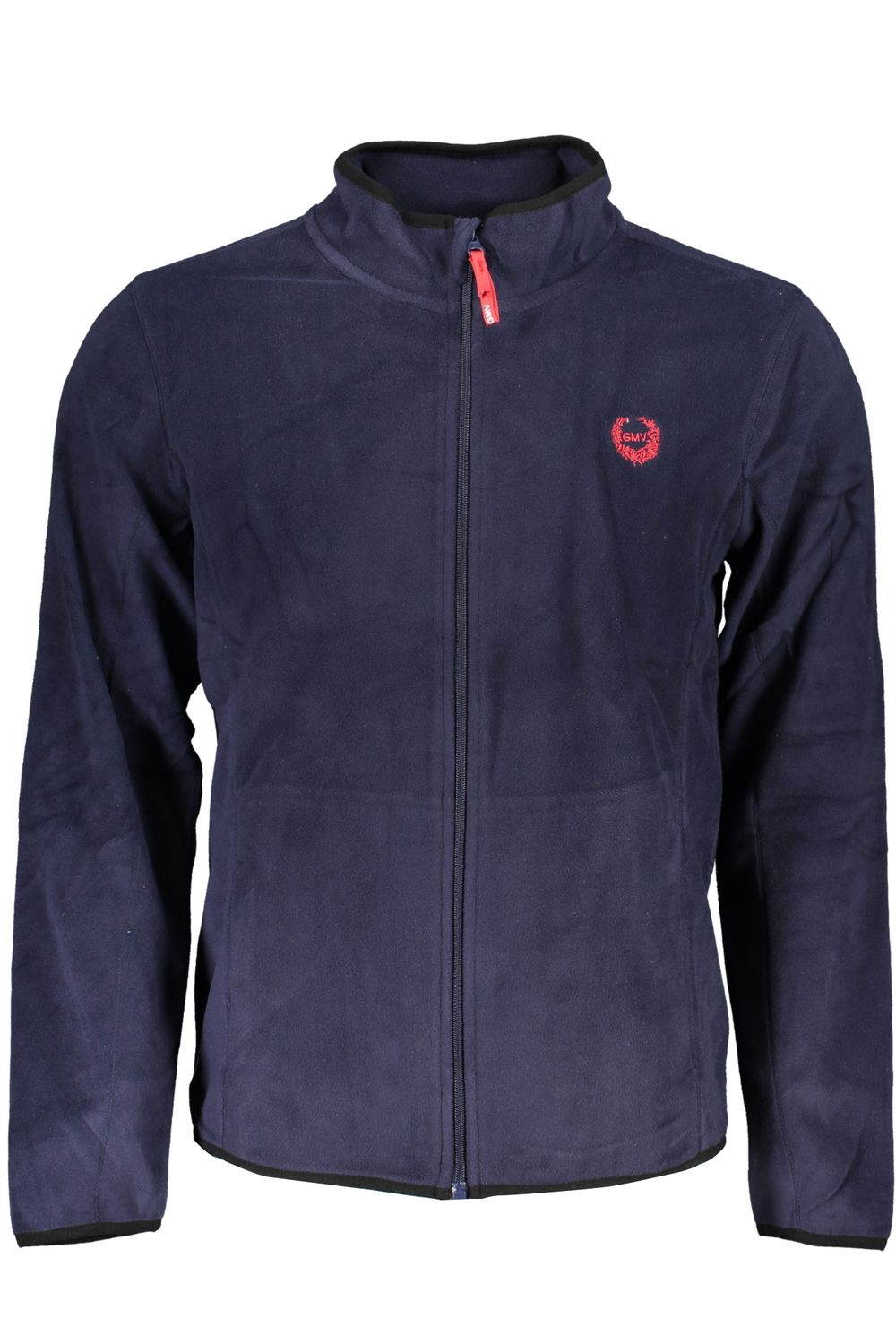 GIAN MARCO VENTURI FELPA CON ZIP UOMO BLU
