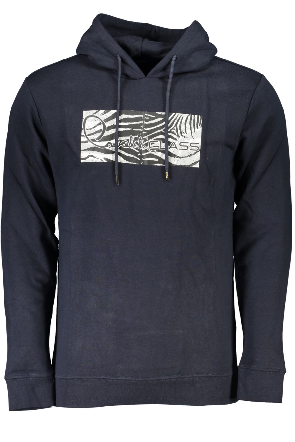 CAVALLI CLASS FELPA SENZA ZIP UOMO BLU