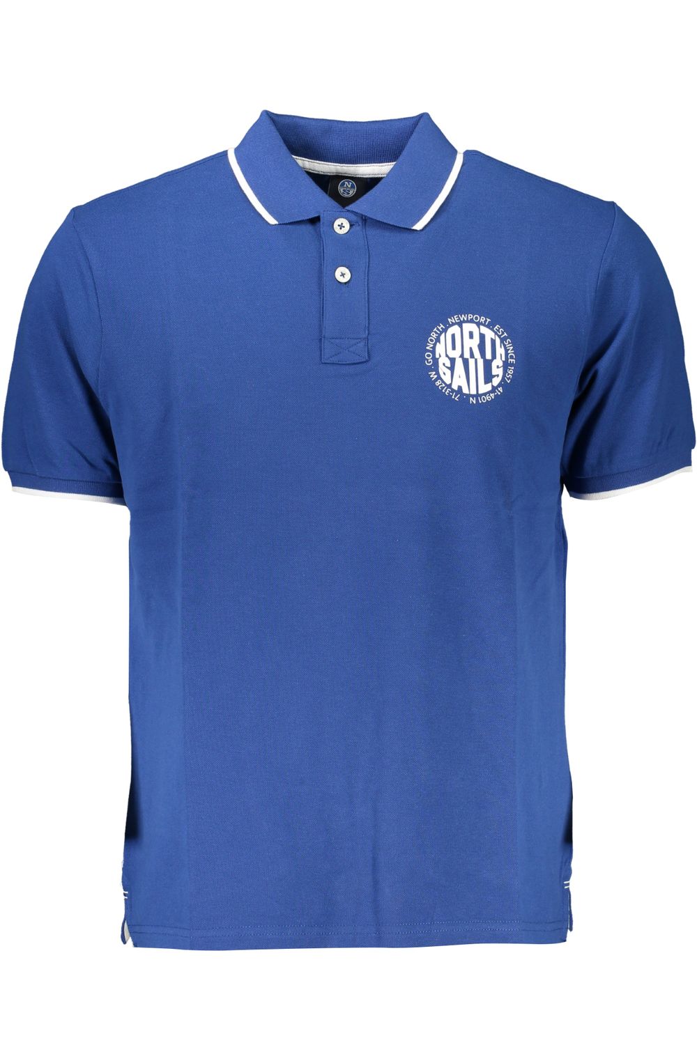 NORTH SAILS POLO MANICHE CORTE UOMO BLU