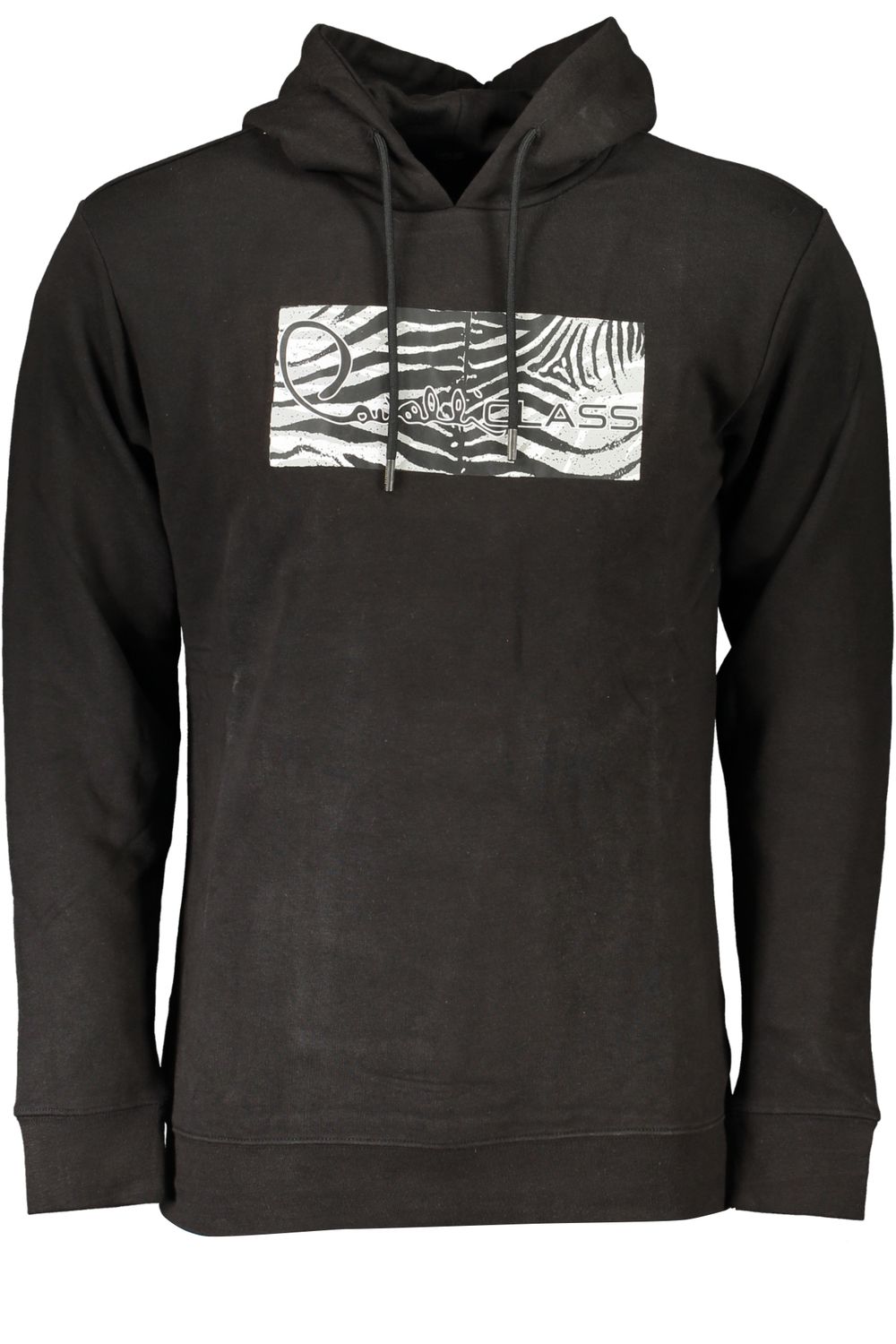 CAVALLI CLASS FELPA SENZA ZIP UOMO NERO
