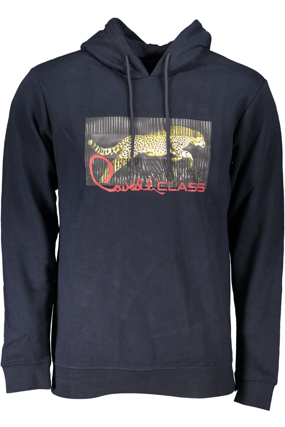 CAVALLI CLASS FELPA SENZA ZIP UOMO BLU