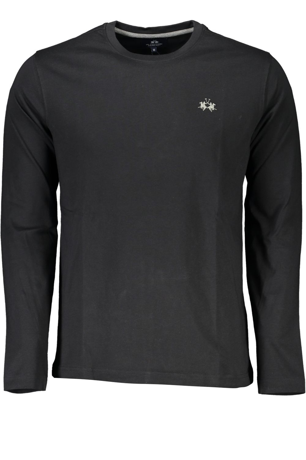 LA MARTINA T-SHIRT MANICHE LUNGHE UOMO NERO