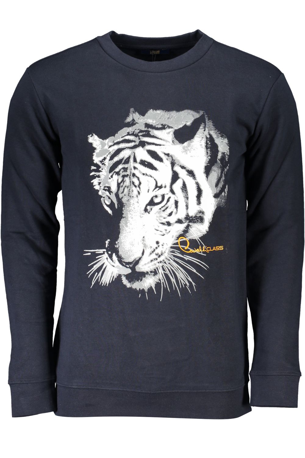 CAVALLI CLASS FELPA SENZA ZIP UOMO BLU