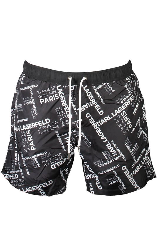 KARL LAGERFELD BEACHWEAR COSTUME PARTE SOTTO UOMO NERO KARL LAGERFELD BEACHWEAR COSTUME PARTE SOTTO UOMO NERO