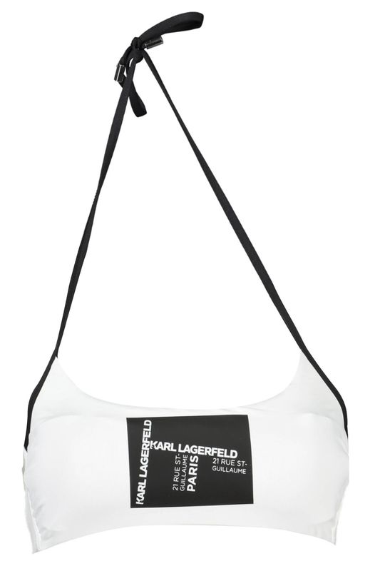 KARL LAGERFELD BEACHWEAR COSTUME PARTE SOPRA DONNA BIANCO KARL LAGERFELD BEACHWEAR COSTUME PARTE SOPRA DONNA BIANCO