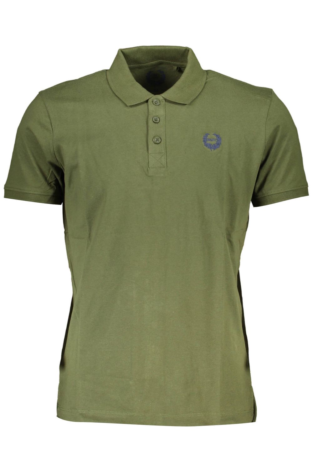 GIAN MARCO VENTURI POLO MANICHE CORTE UOMO VERDE