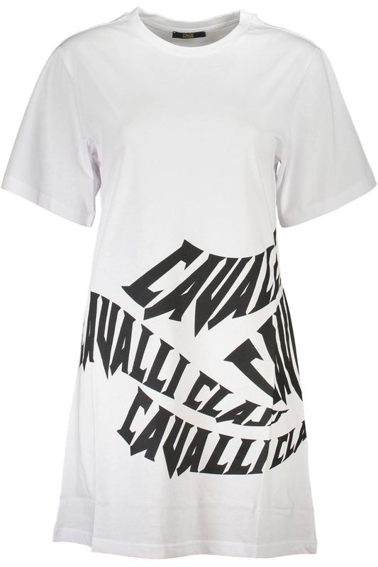 CAVALLI CLASS ABITO CORTO DONNA BIANCO CAVALLI CLASS ABITO CORTO DONNA BIANCO