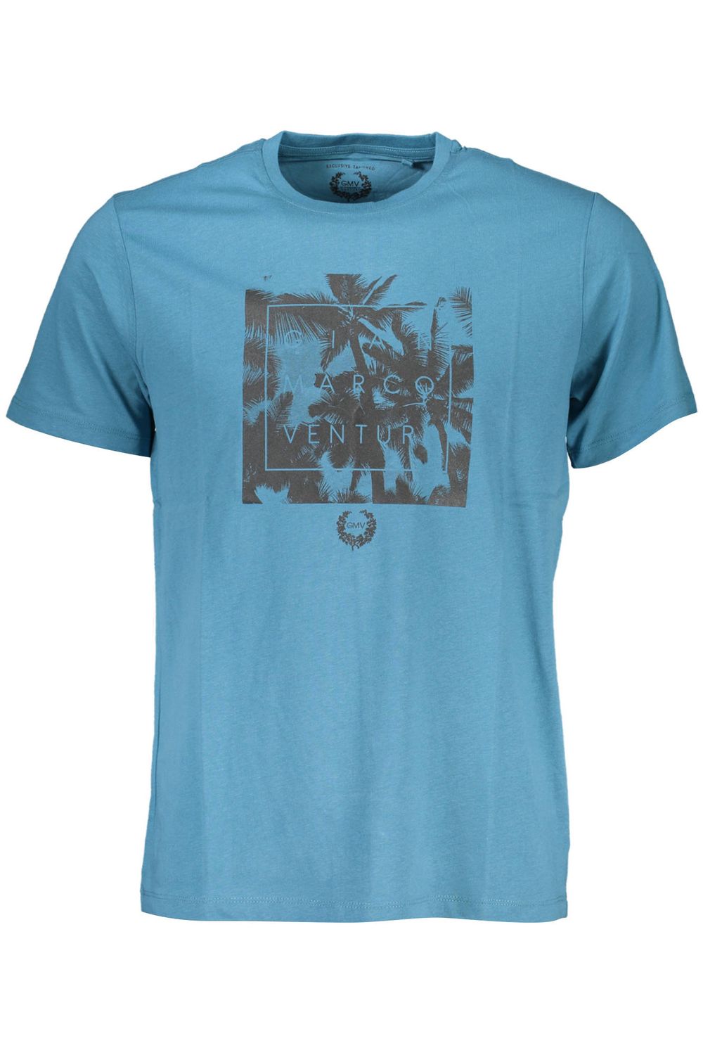 GIAN MARCO VENTURI T-SHIRT MANICHE CORTE UOMO BLU