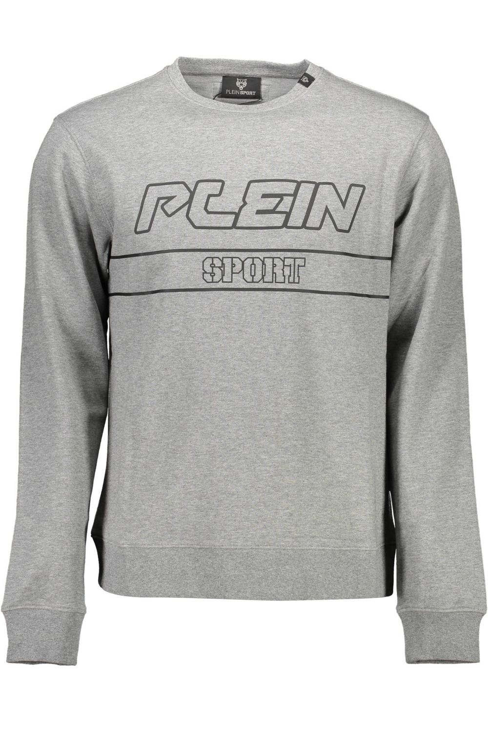 PLEIN SPORT FELPA SENZA ZIP UOMO GRIGIO