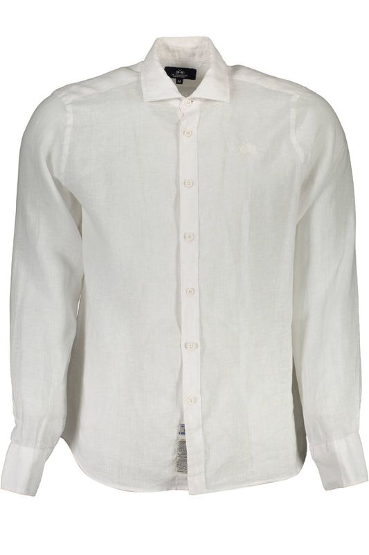 LA MARTINA CAMICIA MANICHE LUNGHE UOMO BIANCO LA MARTINA CAMICIA MANICHE LUNGHE UOMO BIANCO