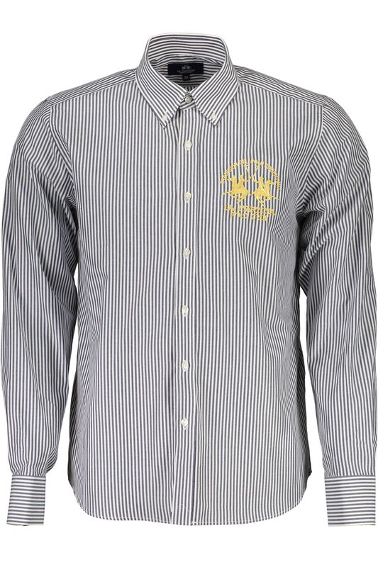 LA MARTINA CAMICIA MANICHE LUNGHE UOMO BLU LA MARTINA CAMICIA MANICHE LUNGHE UOMO BLU