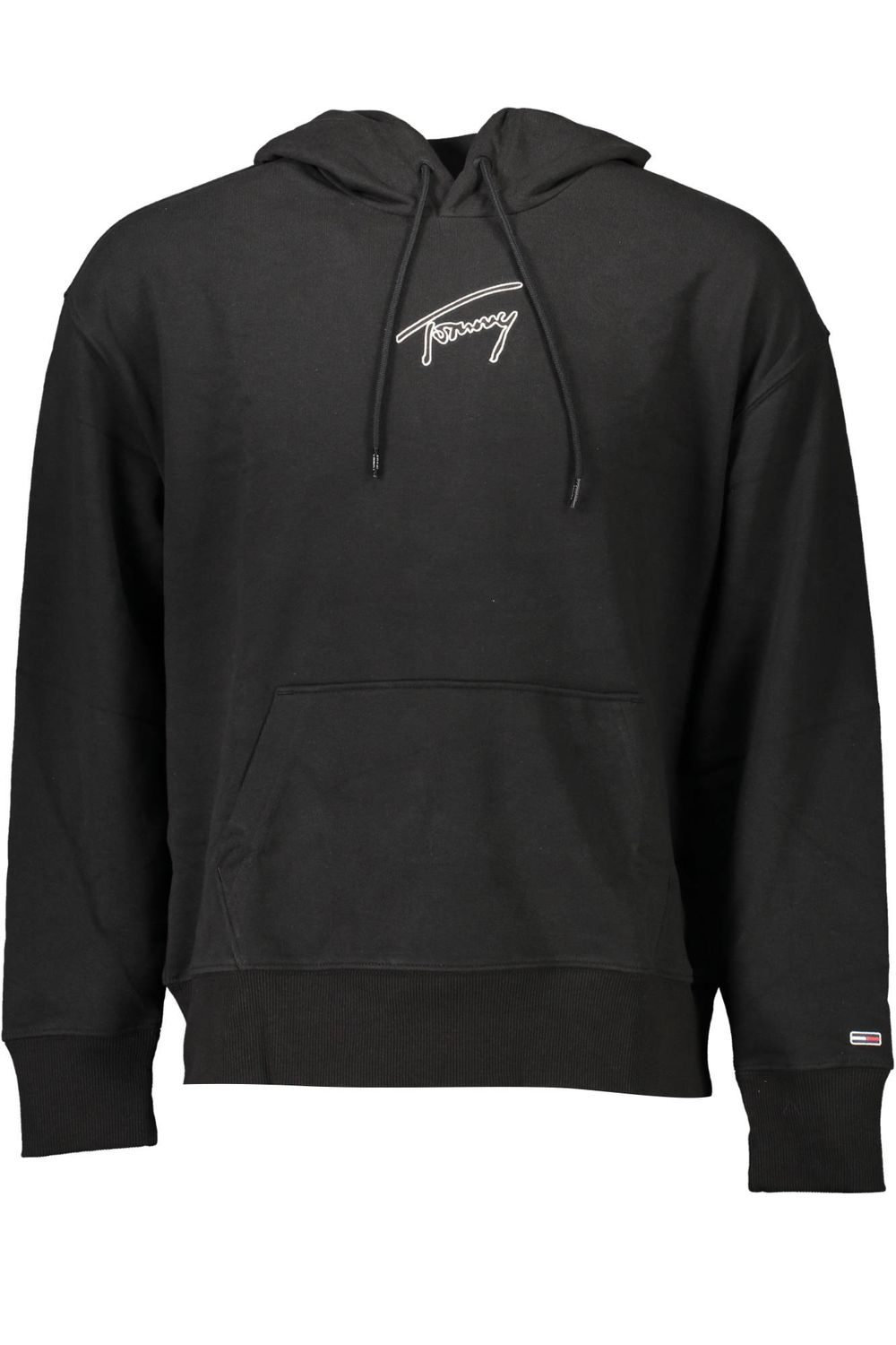 TOMMY HILFIGER FELPA SENZA ZIP UOMO NERO