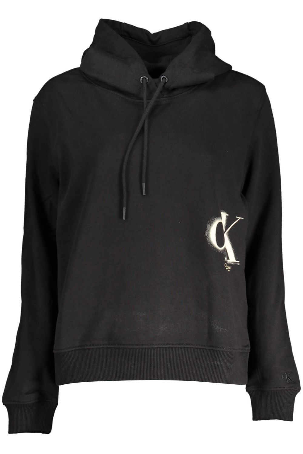CALVIN KLEIN FELPA SENZA ZIP DONNA NERO