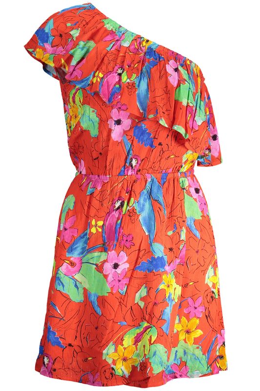 DESIGUAL ABITO CORTO DONNA ROSSO DESIGUAL ABITO CORTO DONNA ROSSO