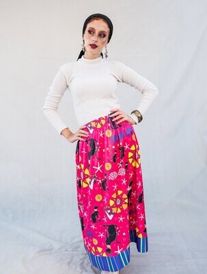 Pretty Bastet Satin Skirt
