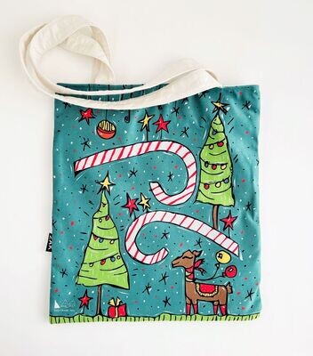 Jingle All The Way Tote Bag