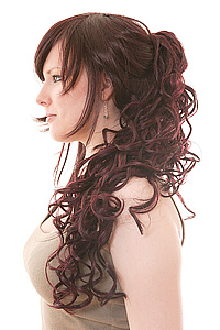 Rio Girl Long curly drawstring ponytail