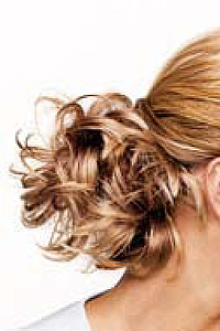 Hot Hair Pouf