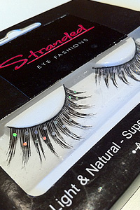 Stranded Black/Sparkly Eyelashes