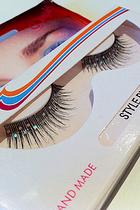 Dimples Eyelashes - Black Sparkle