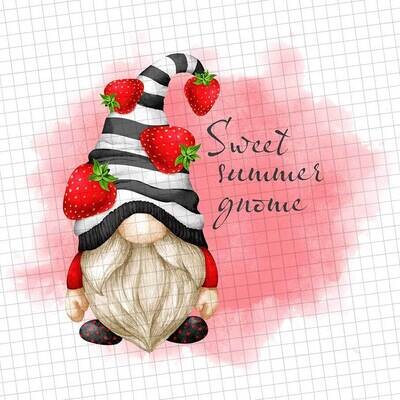 Strawberry gnome, Gnomes Clipart, Summer png, Gnomes Sublimation, Summer Clipart,Strawberry clipart, Sublimation designs, Tumbler designs
