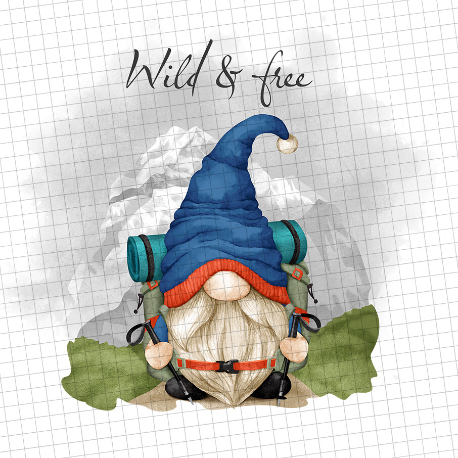 Hiking gnome, Gnomes Clipart,Hiking clipart, Gnomes Sublimation, Sublimation tumbler, Camping clipart,Sublimation tumblers,Mug designs