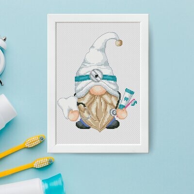 Dentist, Counted cross stitch, Dentistry cross stitch, Funny cross stitch, Cross stitch pattern