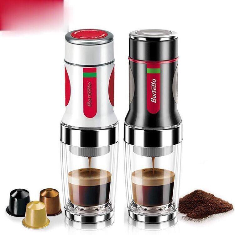 Portable Hand Press Coffee Maker Portable Ground Coffee Capsule for Travel Picnic