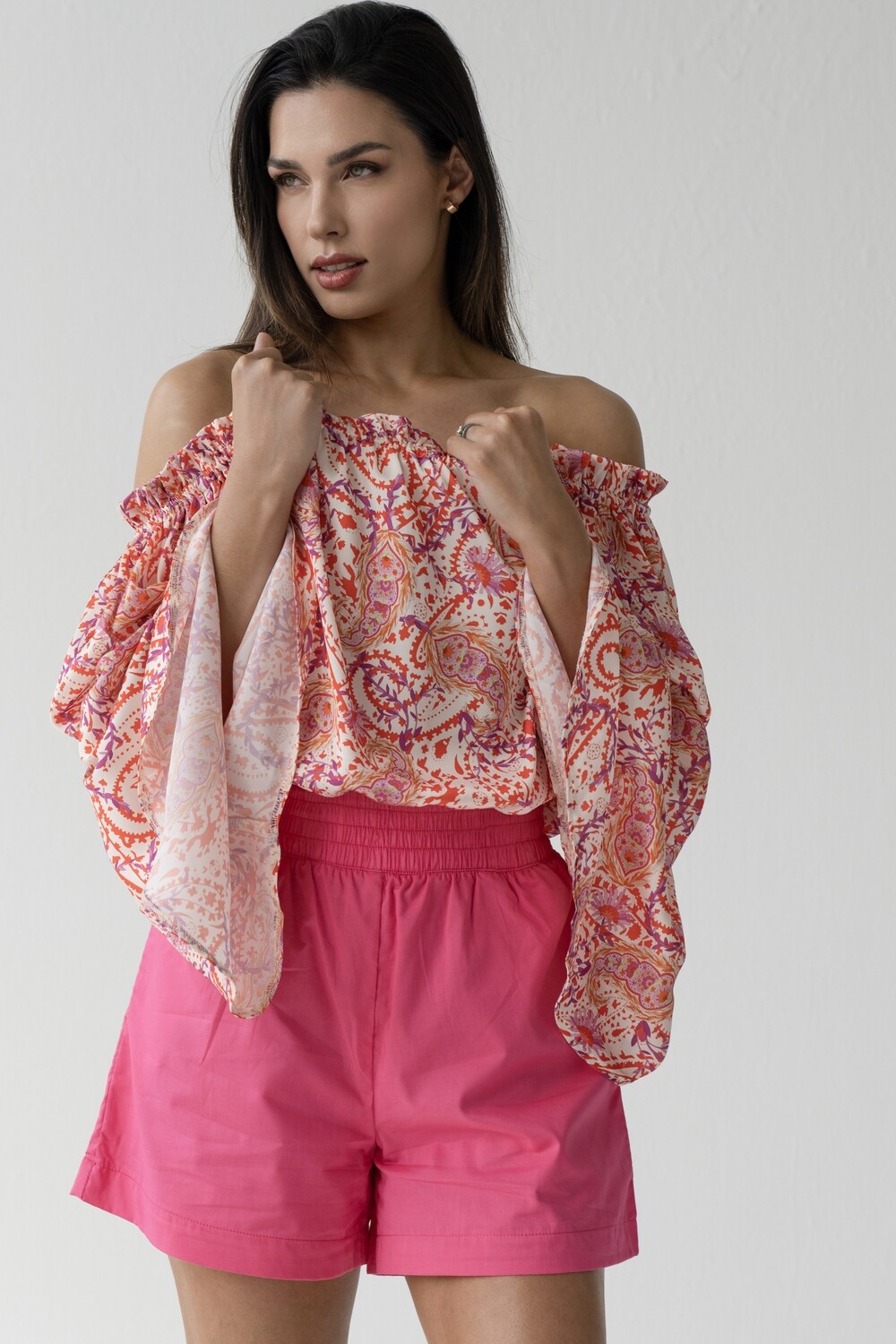 MILAN BLOUSE, SIZE: SMALL