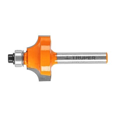 Broca (fresa) para router, redondeadoras de moldura con balero 1&quot;