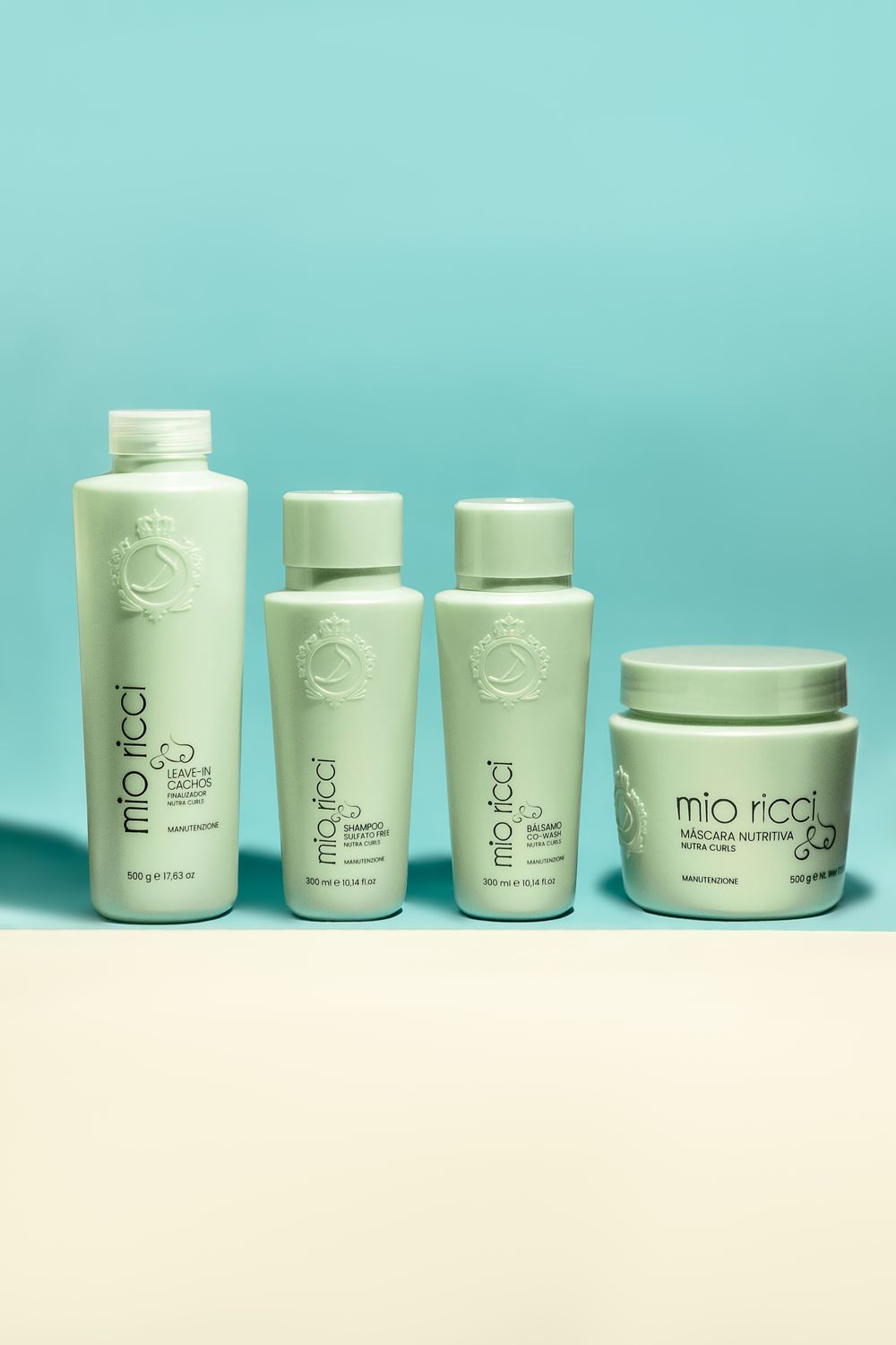 KIT COMPLETO MIO RICCI (shampoo, balsamo, maschera, leave in)