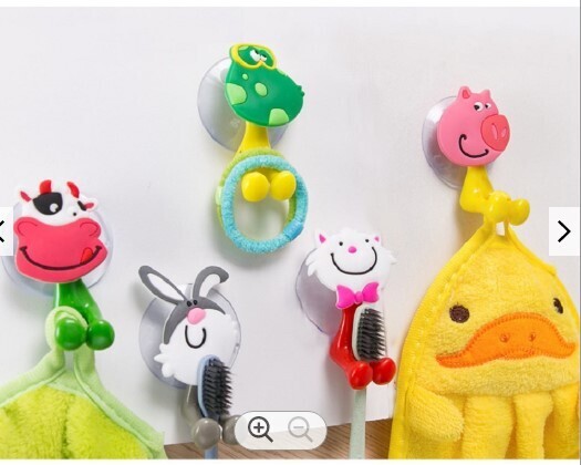 Cartoon Single Toothbrush Holder or Hook