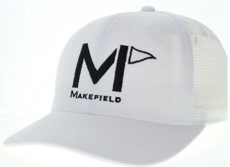 White Mid-Pro Snapback Trucker Hat